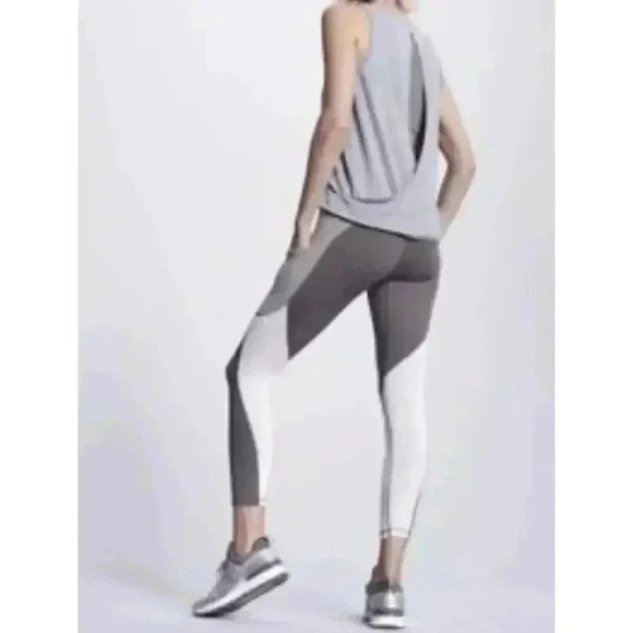 Athleta Colorblock Up For Anything Mesh 7/8 Leggings XS Sculptek - Picture 2 of 10